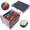 Retractable Folder Portable 24 Layers Expanding Accordian Organizer School Supplies