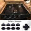 RV Stove Grommets Kit for Magic Chef Stove Grates, RV Stove Rubber Grommets Protect Your Suburban Stove Top From Scratches (8 Pack)