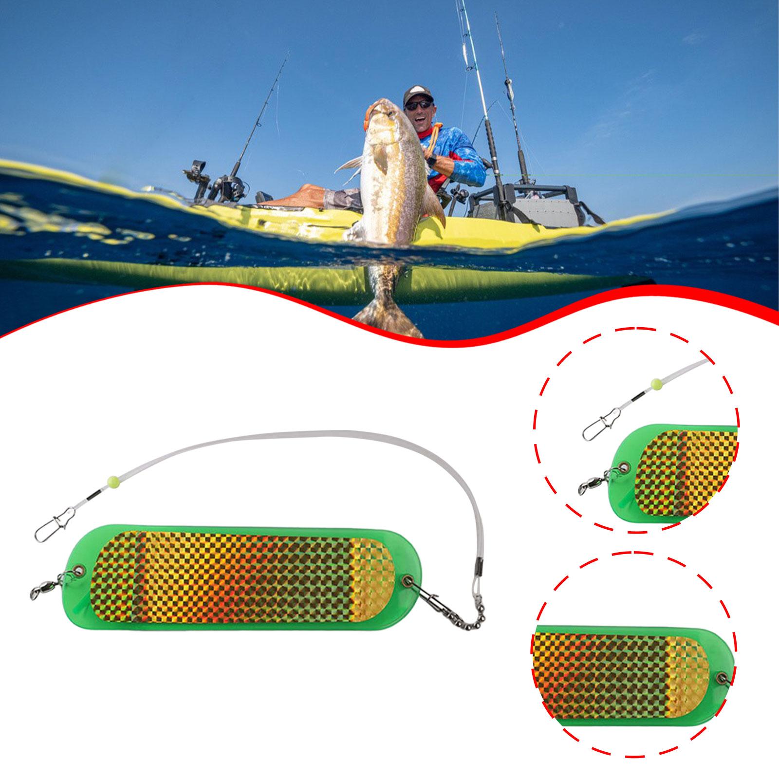 Fishing Flasher Trolling Flasher Reflective Gift Compact Saltwater Attracting