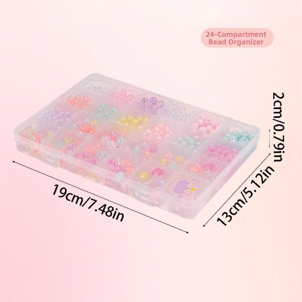 Acrylic DIY Handmade Beaded Kit Toy Creative Beads Toys for Children Girl  Children