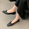 Fashion Luxury Fashion Butterfly-Knot Women Flats With Shoes Casual Female Soft Footwear Shallow Ladies Flats Slip On Shoes