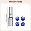 4 Pieces 1/30 Wheel Nuts RC Car Accessories Easy Installation for Crawler Nut Tool