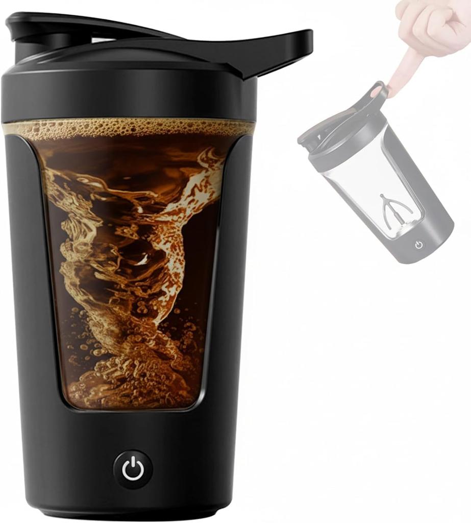 Electric Protein Shaker Bottle for Gym | Automatic Protein Mixer Bottle | Portable Blender Shaker Cup for Whey Protein, Milk, Coffee & Supplement