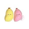 Cute Banana Squishy Toy, Soft TPR Fake Food Stress Relief, Kawaii Squeeze Toy for Kids Adults Gift