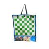 17 X 17 Inches Roll- Up Vinyl Tournament Chess Board Set, with Storage Bag, Big Heavy Chess Pieces and Extra Queens for Kids and Adults