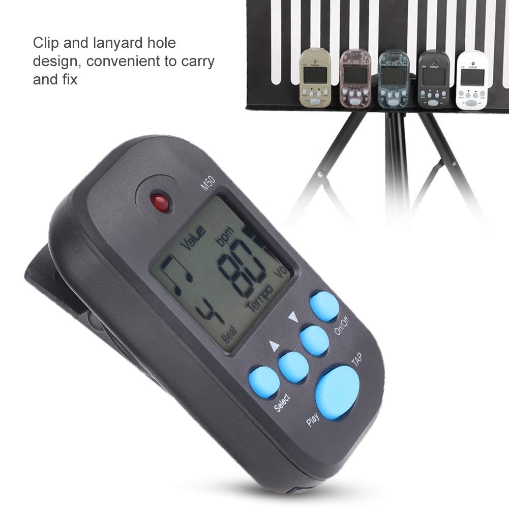 DOACT Electronic Metronome LCD White DM-01