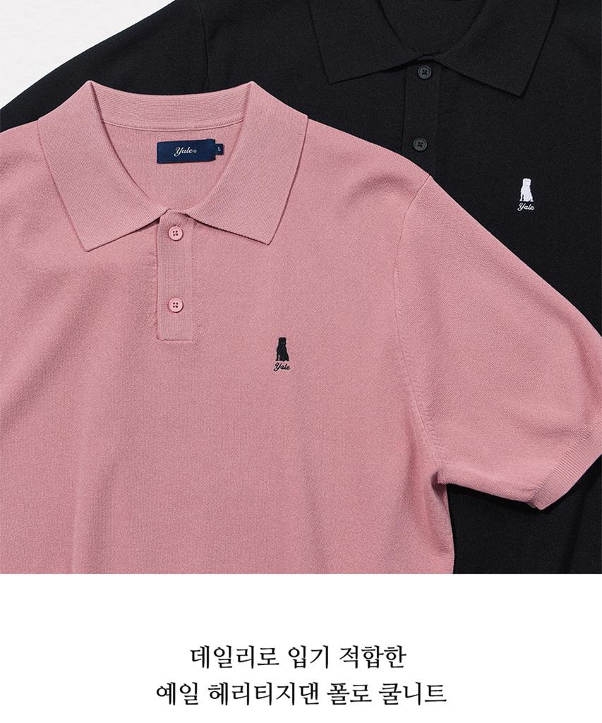 YALE Comfort Cool Polo Knit Olive
