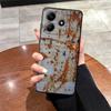 Case for Xiaomi Redmi Note 10S 11S 11 13 12 Pro Plus 9s 12S 10 9 8 Pro Soft Back Phone Cover Retro Rust Design