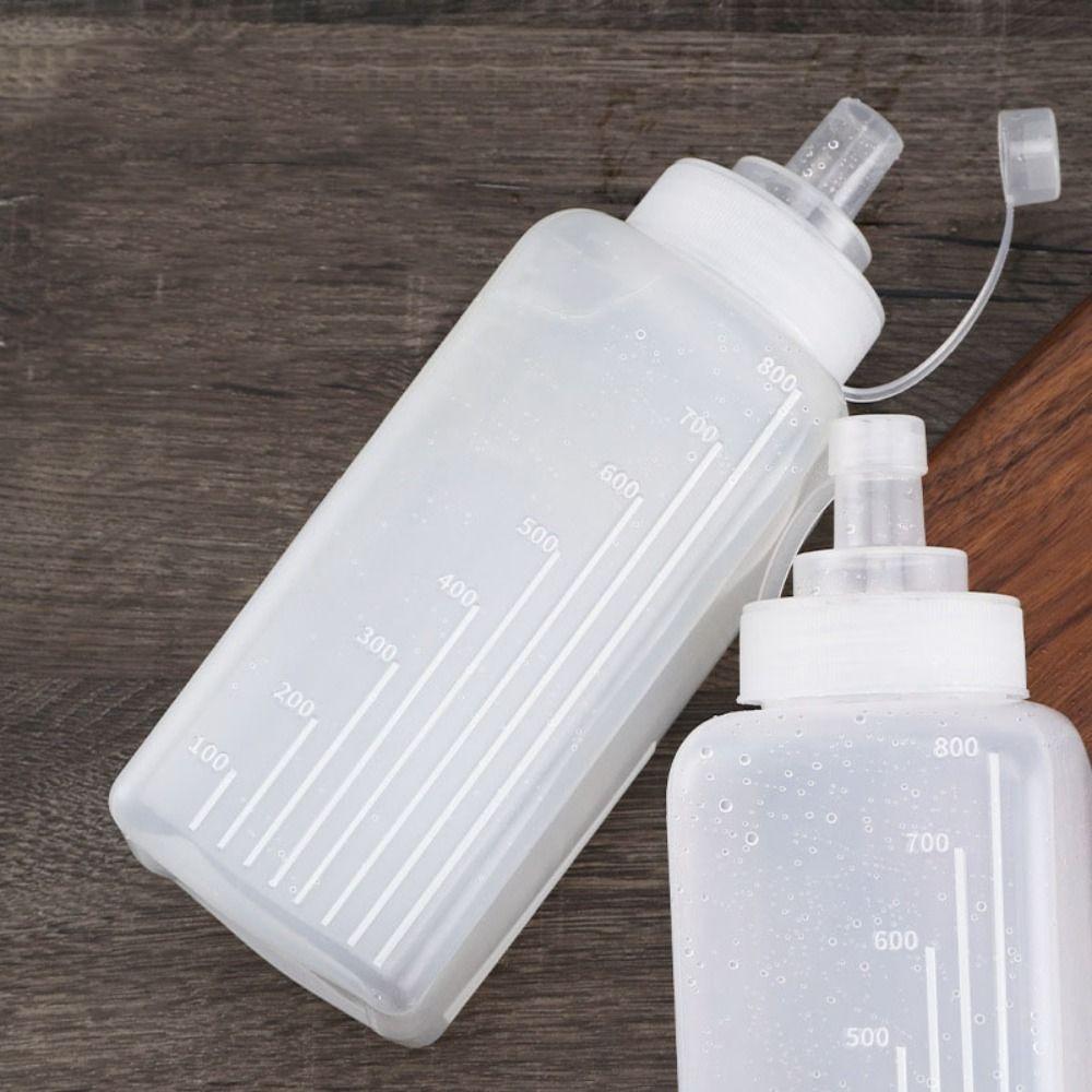 800ml Condiment Squeeze Bottles with Scale Condiment Dispenser Dressing Bottle Sauce Bottles Salad