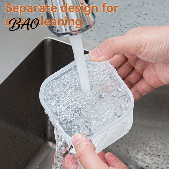 Refrigerator Soup Organizer Freezer Packaging Box, with Sealed Lids, Food-Grade PP And Reusable Storage Boxes Microwave Safe Containers, Leak-Proof