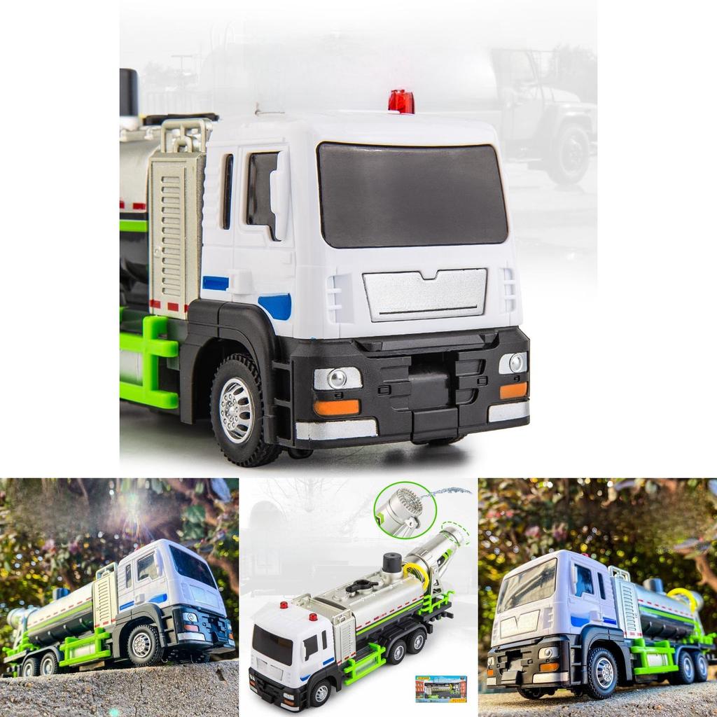 City Antipollution Toy Truck With Water Spray Function For Kids Play
