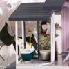 DIY Dollhouse Furniture Kits Wooden Modern Villa Lights Playset Creative Toy