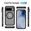 Rugged Armor Shockproof Magsafe Phone Case for Google Pixel 8A 8 Pro 9 Pro Magnetic Wireless Charging Hard Back Cover