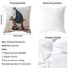 S-Sam Toft Art Painting Cushion Cover Pattern Printed Pillowcase for Living Room Sofa Cushion Cover & Bedroom Decor