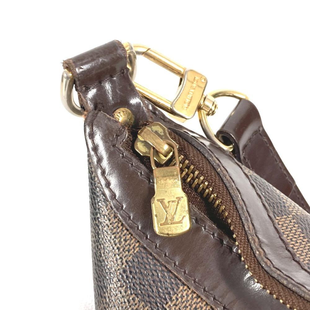 Louis Vuitton N51995 Damier Illovo MM Hand Bag Shoulder Bag Canvas Ebene Brown