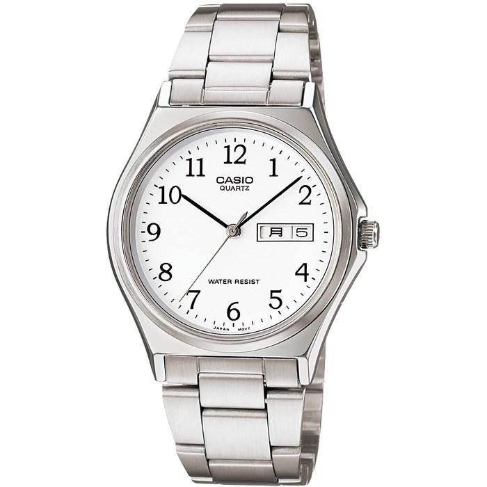 Casio Watch Casio Collection MTP-1240DJ-7BJH Men s Silver White (Date/Day)