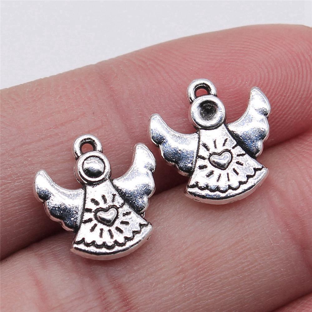 Charms Angel Pendants Kids' Jewelry Materials QC003