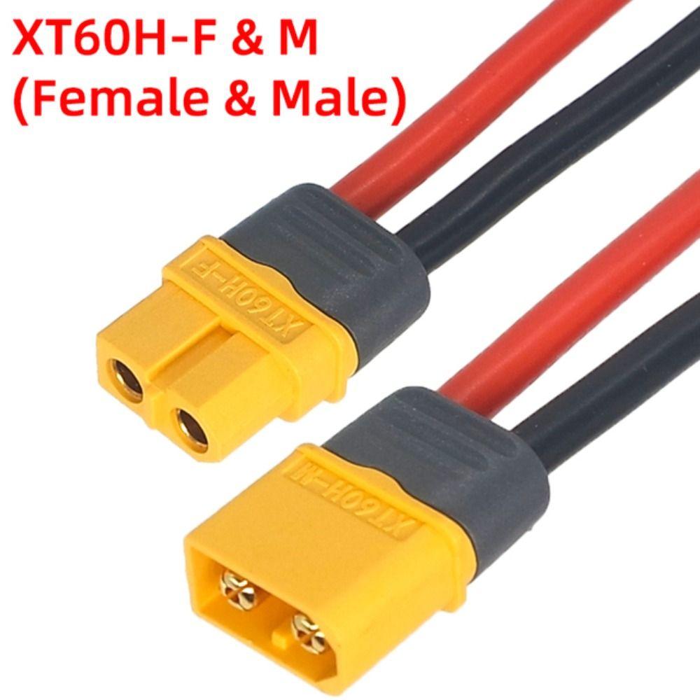 Silicone XT60 Cable Connector with Sheath Cover Wire Adapter RC Lipo Battery FPV Drone