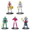 In Stock Anime Figure Phoenix Ikki Hyoga Seiya Shiryu Standing Armor Model Children's Toys PVC Box Desktop Collection Toys