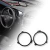 Pair Shockproof Speaker Spacer Brackets Universal Sound Enhancer Gasket Set 6.5inch Replacement Spacer Gasket for Auto