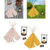 1/12 Dollhouse Miniature Camping Tent Outdoor Furniture Accessories Model Kit Collector