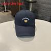 Cap Fashionable Baseball With Alphabet And Cat Embroidery Design For Daily