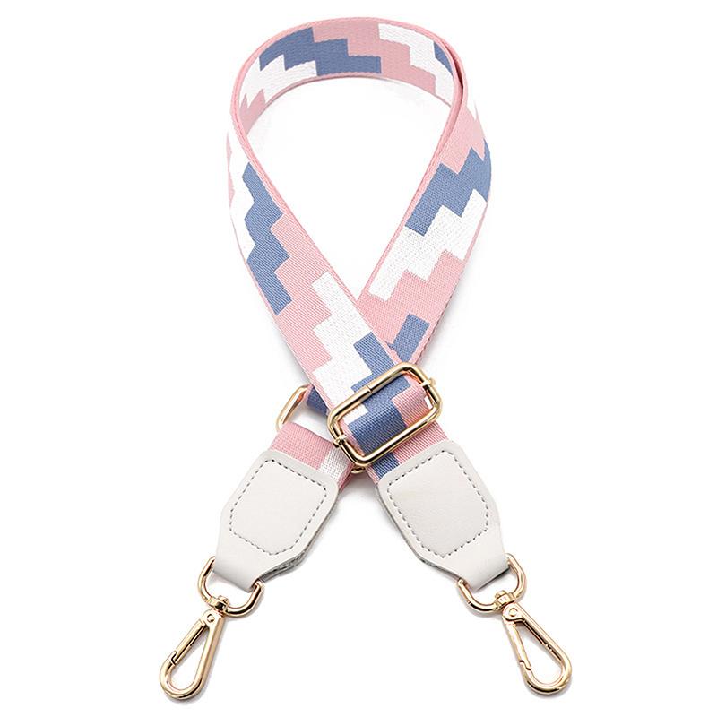 Wszechstronny Regulowany Szeroki Pasek na Ramię Akcesoria Damski Pasek do Torby Unikalny Pasek Crossbody w Kształcie Serca Tył