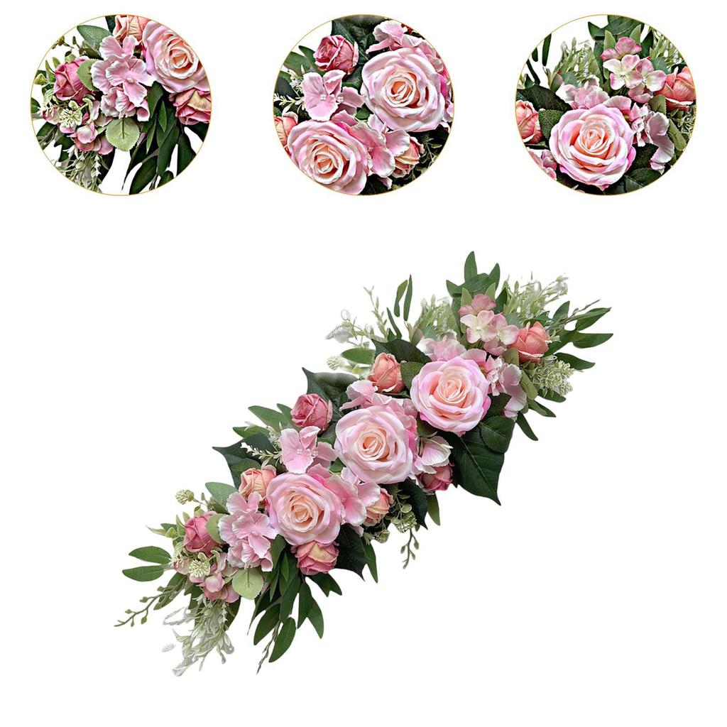Artificial Wedding Arch Flower Gifts Silk Flower Flower Arrangement for Wedding Ceremony Bridal Shower Wall Table Decoration