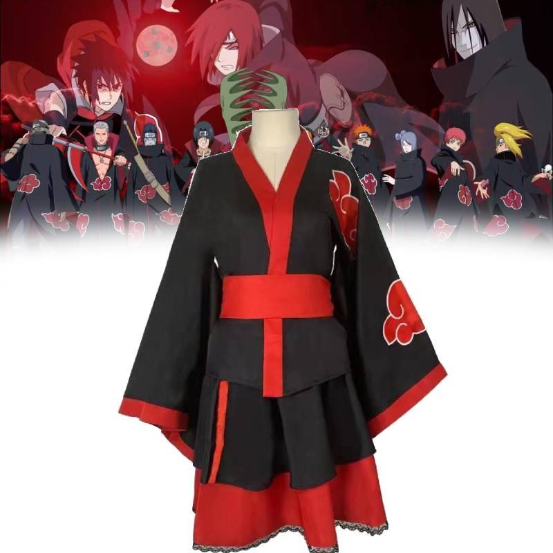 Naruto Cosplay Costume With Polyester Fabric For Anime Role Play