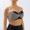 Fashionable Pearl Vest Trendy Hand-woven Body Chain Sexy Hollow Bikini Style Chest Ornament