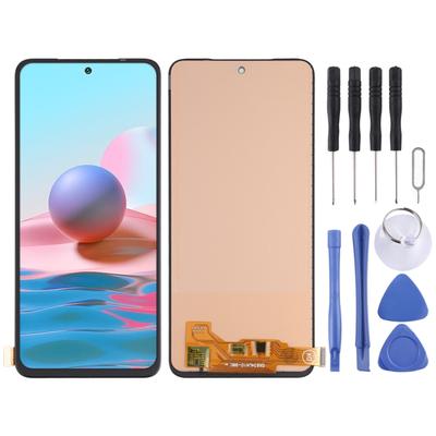 TFT LCD-skjerm + berøringsskjerm for Xiaomi Redmi Note 10 4G
