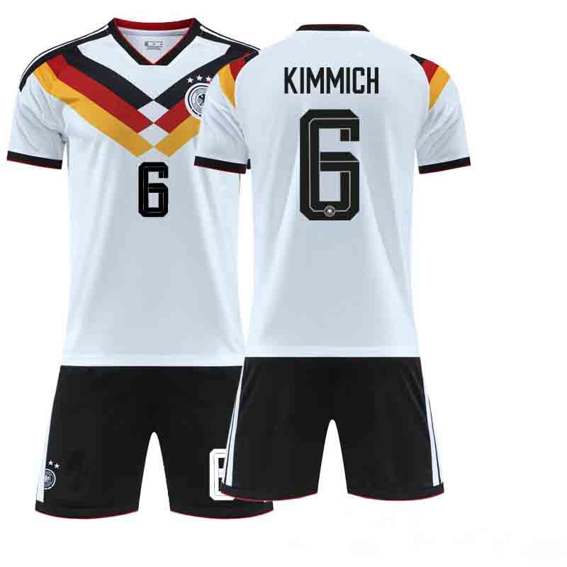 Germany Home Jersey 10 6 Kimmich Jersey World Cup Children S Adult Suit 16