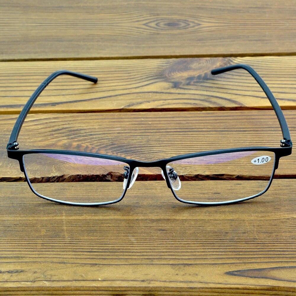 Clara Vida Progressive Full Rim Black Multifocal Reading Glasses +1 to +4