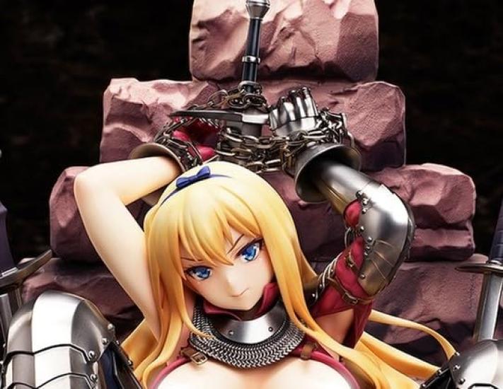 

Native Inue Shinsuke Original Character Female Knight Valerie Scale Figure 1/5.5 білий