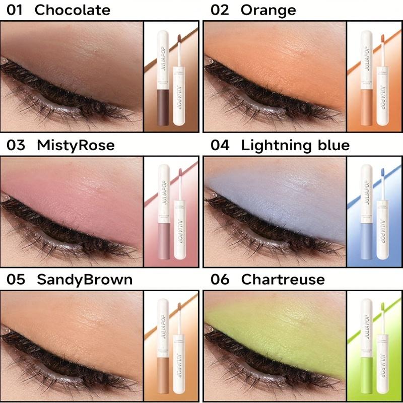 Fog Liquid Eye Shadow Base Liquid Color Development Matte Color Base Lying Silkworm Waterproof Eye Shadow Set