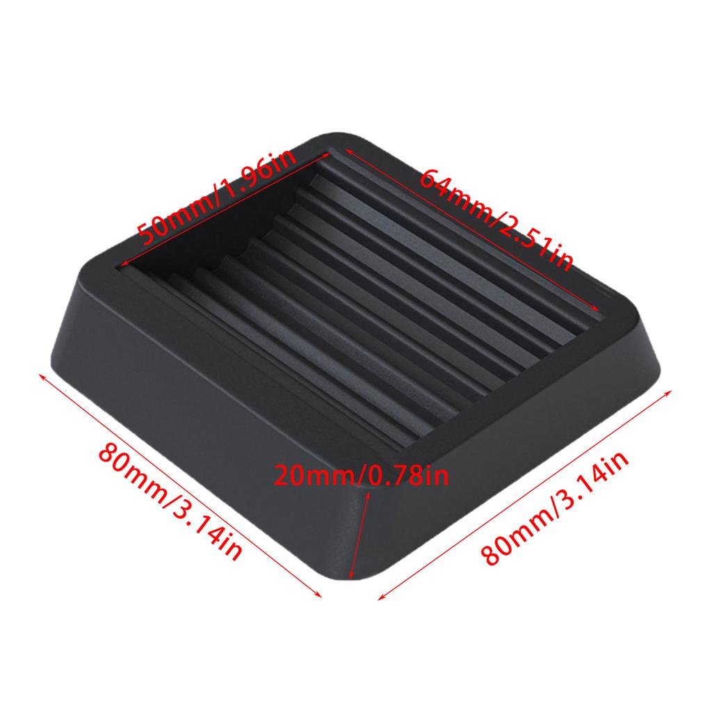 Not Skid Office Chair Roller Feet Pad Solid Floor Grip Pad Set Furniture Casters Cups Set for Furniture Stability