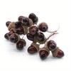 12Pcs/Lot Artificial Fruits Acorns Mini Foam Fake Nuts Pine Cones Vegetable Berry Flowers for Wedding Christmas Tree Decoration