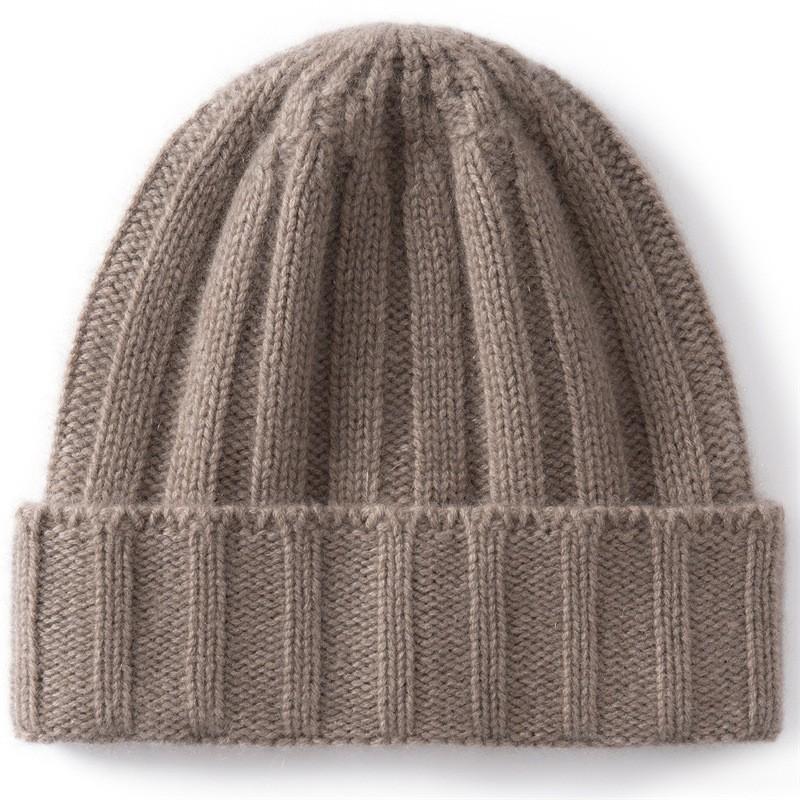 2026 Winter Cashmere Beanie Hat Unisex Warm Knit Cap Outdoor Cycling Adults Kids