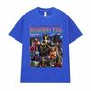 Resident Evil 4 Biohazard Full Character Collage Graphic Oversized T-Shirt Retro Horror Game Streetwear Women And Men T-shirts