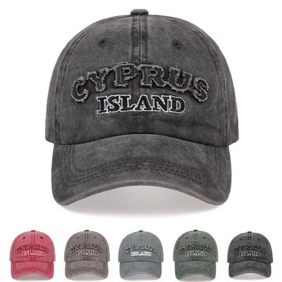 Retro Cap for Women Sunshade Peaked Caps Letter Unisex Outdoor Sunscreen Baseball Hat