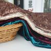 100*150cm Gold Velvet Fabric Elastic Soft Ice Velvet Fabric Dress Cloth DIY Wallet Tablecloth Curtains Pillow Sofa Cloth