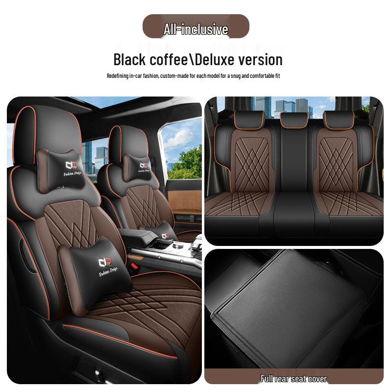 Jetour Shanhai T2 Full Leather Car Seat Cushion - Universal, All-Season Model