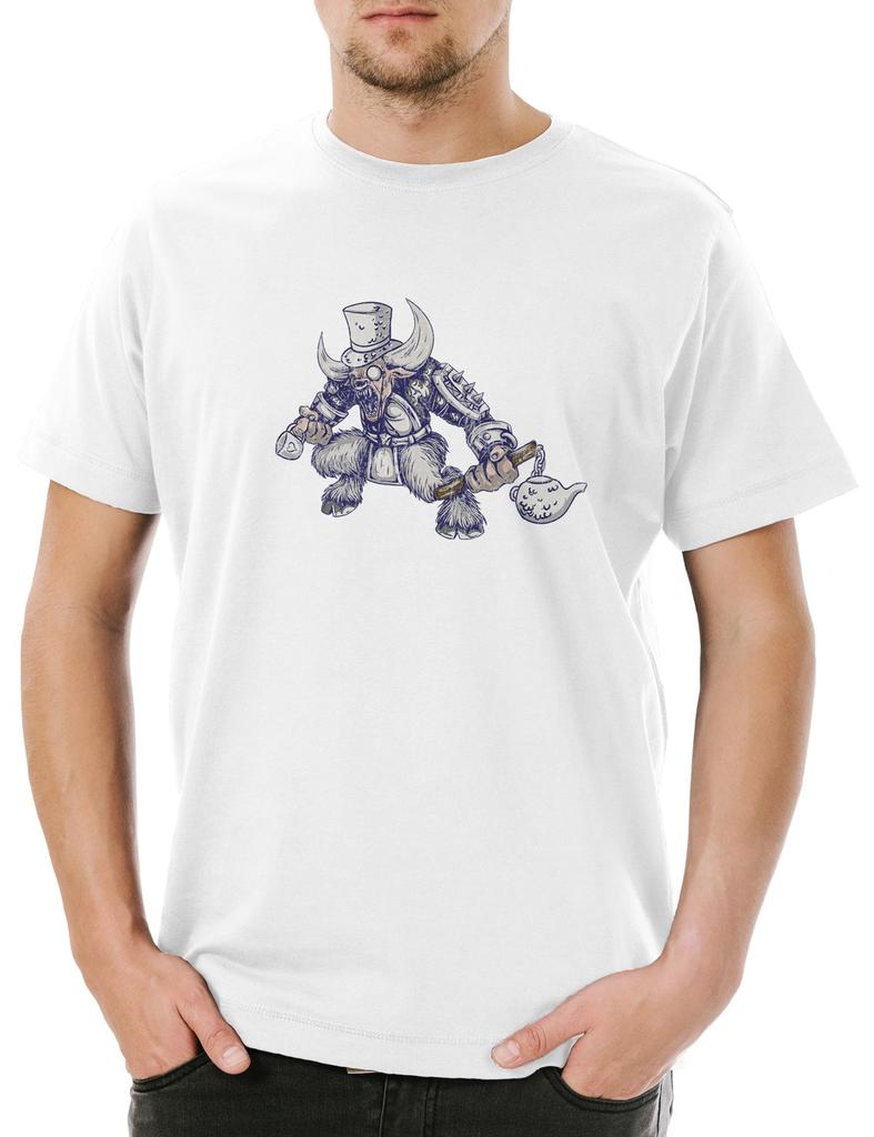 Tea Monster Mens T-Shirt Mens Womens Tees Top Kanagawa Japanese Japan Tee Love Love Addicted