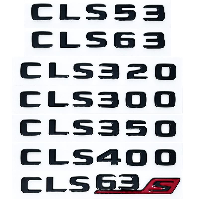 

Буквы Логотип Значок Наклейки на Багажник Автомобиля Для Mercedes Benz CLS Класса 53 63 CLS260 CLS300 CLS400 CLS350 CLS320 C257 CLS 53