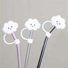 1Pcs Straw Tips Cover Straw Covers Cap For Reusable Straws Cloud Shape Straw Protector