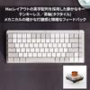 Logitech KX850M MX MECHANICAL MINI for Mac Minimalist Wireless Mechanical Performance Keyboard US Layout Brown Axis Tactile Tenkeyless Quiet Keying