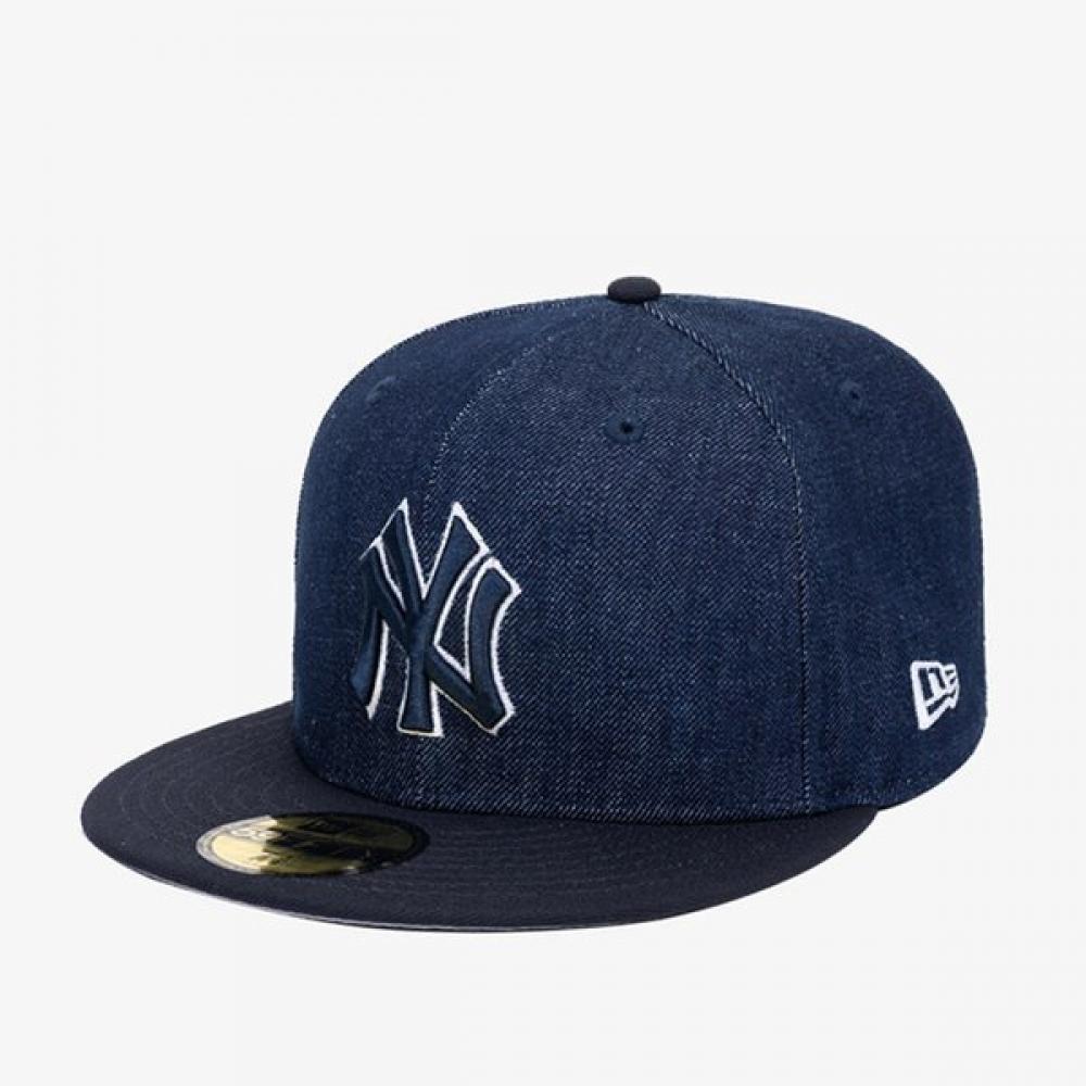

New Era Domestic Store Genuine Mlb New York Yankees Denim Two Tone Size Cap 14538395 14538395/700