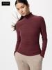 HeaTTech Cashmere Blend Rib High Neck T