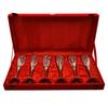 Silver Plated Brass Wine Glass Set of 6 for Diwali Gift
