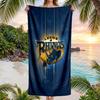 Leeds Rhinos Mode Strandtuch Tragbares Weiches Schnelltrocknendes Handtuch Für Schwimmen Camping Urlaub